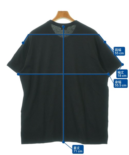 COMME des GARCONS HOMME PLUS（コムデギャルソンオムプリュス）Tシャツ・カットソー 黒 サイズ:S メンズ/2200618404094