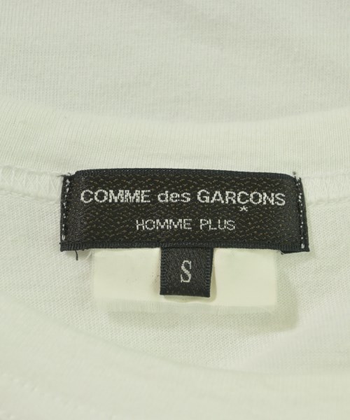 COMME des GARCONS HOMME PLUS（コムデギャルソンオムプリュス）Tシャツ・カットソー 白 サイズ:S メンズ/2200618404100