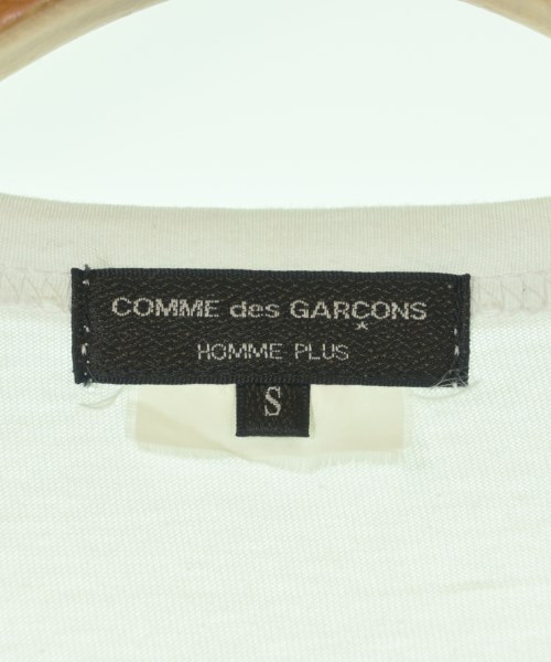 COMME des GARCONS HOMME PLUS（コムデギャルソンオムプリュス）Tシャツ・カットソー 白 サイズ:S メンズ/2200618404117