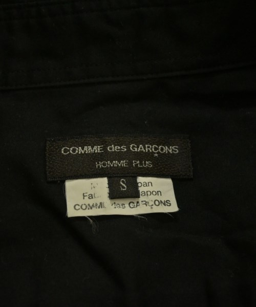 COMME des GARCONS HOMME PLUS（コムデギャルソンオムプリュス）カジュアルシャツ 黒 サイズ:S メンズ/2200618572045