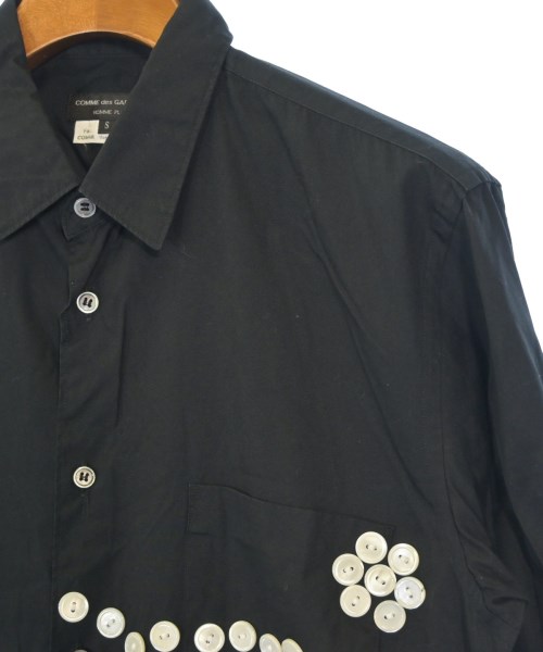 COMME des GARCONS HOMME PLUS（コムデギャルソンオムプリュス）カジュアルシャツ 黒 サイズ:S メンズ/2200618572045