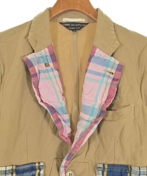 COMME des GARCONS HOMME PLUS（コムデギャルソンオムプリュス）カジュアルジャケット ベージュ サイズ:S メンズ/2200617628064