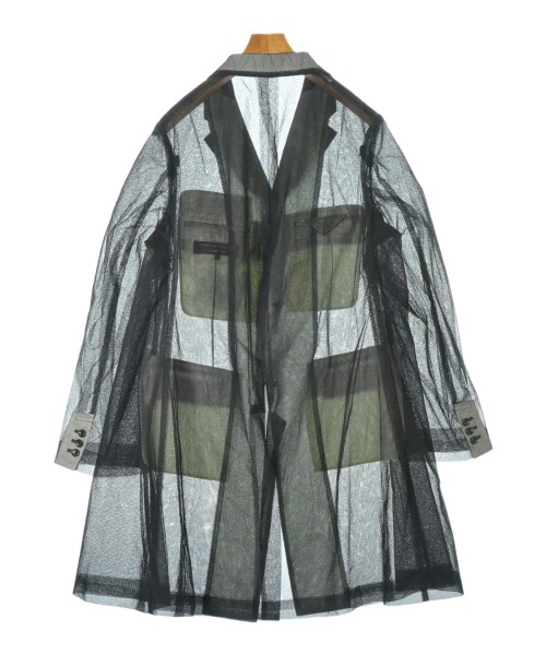 COMME des GARCONS HOMME PLUS（コムデギャルソンオムプリュス）チェスターコート 黒 サイズ:L メンズ/2200618773046