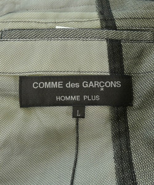 COMME des GARCONS HOMME PLUS（コムデギャルソンオムプリュス）チェスターコート 黒 サイズ:L メンズ/2200618773046