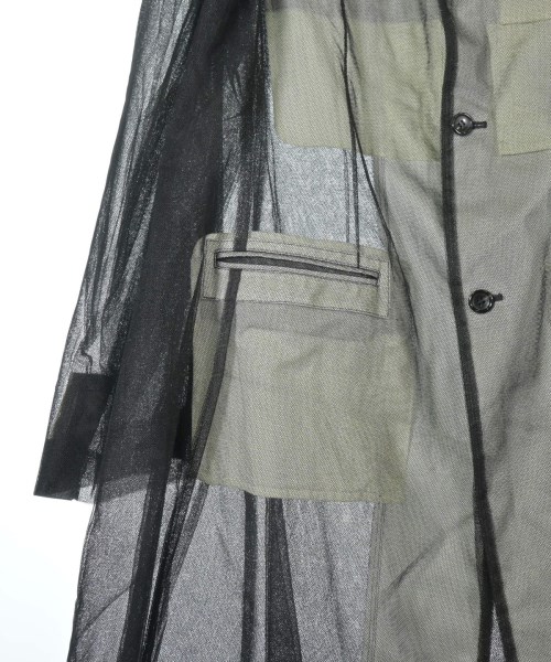 COMME des GARCONS HOMME PLUS（コムデギャルソンオムプリュス）チェスターコート 黒 サイズ:L メンズ/2200618773046