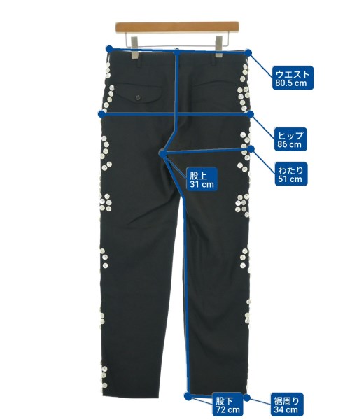 COMME des GARCONS HOMME PLUS（コムデギャルソンオムプリュス）その他 黒 サイズ:S メンズ/2200619734121