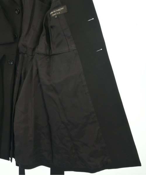 COMME des GARCONS HOMME PLUS（コムデギャルソンオムプリュス）カジュアルジャケット 黒 サイズ:XS メンズ/2200619910013