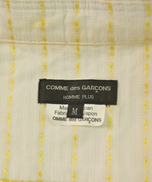 COMME des GARCONS HOMME PLUS（コムデギャルソンオムプリュス）カジュアルシャツ 白 サイズ:M メンズ/2200620114028