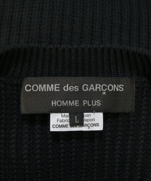 COMME des GARCONS HOMME PLUS（コムデギャルソンオムプリュス）ニット・セーター 黒 サイズ:L メンズ/2200621048032