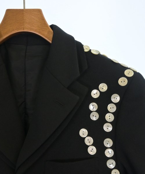 COMME des GARCONS HOMME PLUS（コムデギャルソンオムプリュス）ジャケット 黒 サイズ:M メンズ/2200621145021