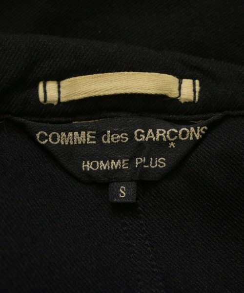 COMME des GARCONS HOMME PLUS（コムデギャルソンオムプリュス）カジュアルジャケット 黒 サイズ:S メンズ/2200621300048