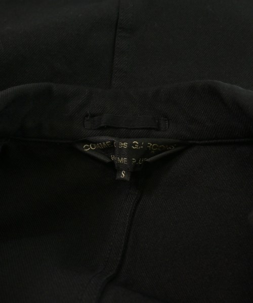 COMME des GARCONS HOMME PLUS（コムデギャルソンオムプリュス）カジュアルジャケット 黒 サイズ:S メンズ/2200621325034