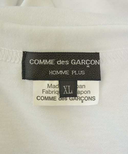 COMME des GARCONS HOMME PLUS（コムデギャルソンオムプリュス）Tシャツ・カットソー 白 サイズ:XL メンズ/2200600088028