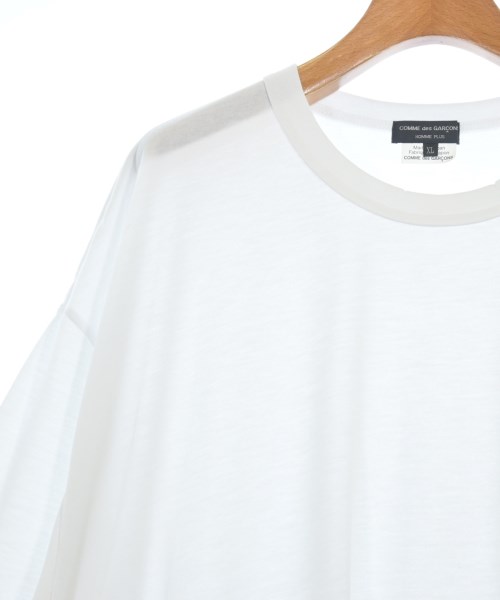 COMME des GARCONS HOMME PLUS（コムデギャルソンオムプリュス）Tシャツ・カットソー 白 サイズ:XL メンズ/2200600088028