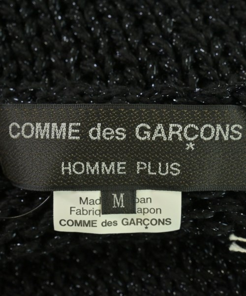 COMME des GARCONS HOMME PLUS（コムデギャルソンオムプリュス）ニット・セーター 黒 サイズ:M メンズ/2200600374121