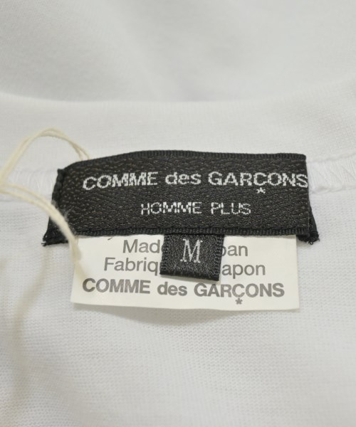 COMME des GARCONS HOMME PLUS（コムデギャルソンオムプリュス）Tシャツ・カットソー 白 サイズ:M メンズ/2200599869011