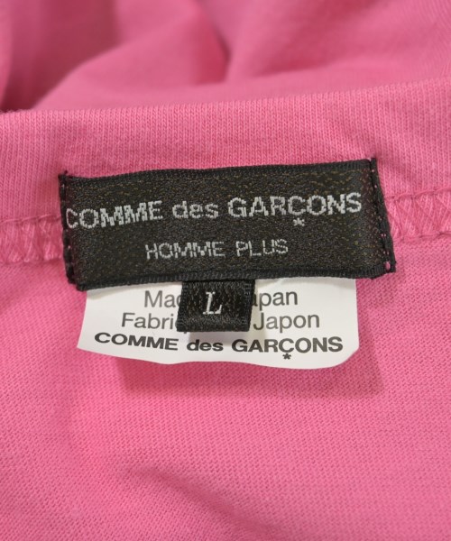 COMME des GARCONS HOMME PLUS（コムデギャルソンオムプリュス）Tシャツ・カットソー ピンク サイズ:L メンズ/2200599869042