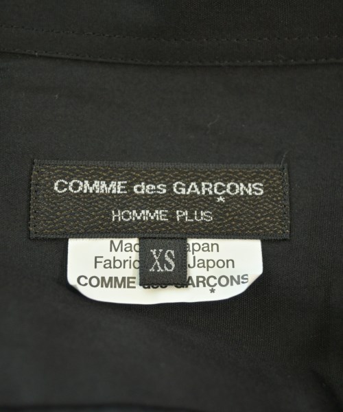 COMME des GARCONS HOMME PLUS（コムデギャルソンオムプリュス）カジュアルシャツ 黒 サイズ:XS メンズ/2200600894063