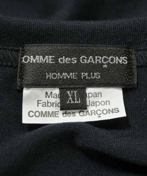 COMME des GARCONS HOMME PLUS（コムデギャルソンオムプリュス）Tシャツ・カットソー 黒 サイズ:XL メンズ/2200600894162