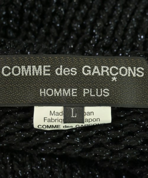 COMME des GARCONS HOMME PLUS（コムデギャルソンオムプリュス）ニット・セーター 黒 サイズ:L メンズ/2200601038107