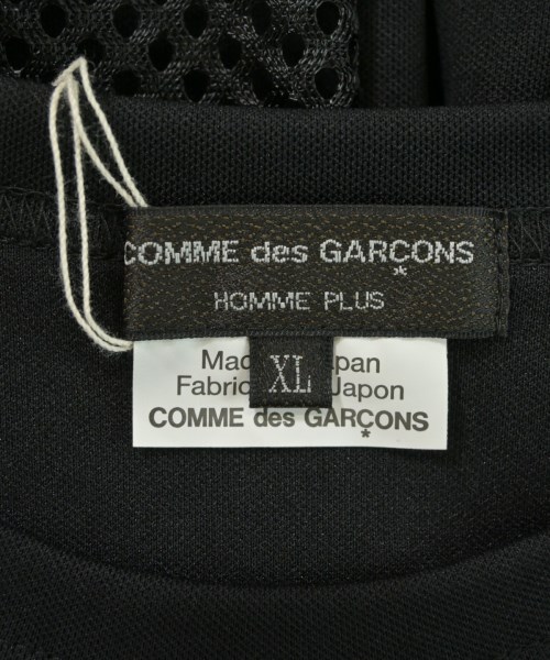 COMME des GARCONS HOMME PLUS（コムデギャルソンオムプリュス）Tシャツ・カットソー 黒 サイズ:XL メンズ/2200601038114