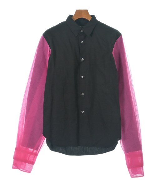 COMME des GARCONS HOMME PLUS(コムデギャルソンオムプリュス)カジュアルシャツ 黒 サイズ:S/2200601104079