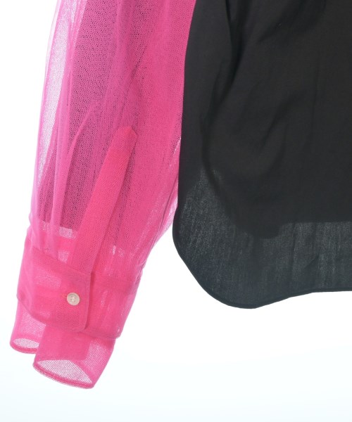 COMME des GARCONS HOMME PLUS（コムデギャルソンオムプリュス）カジュアルシャツ 黒 サイズ:S メンズ/2200601104079