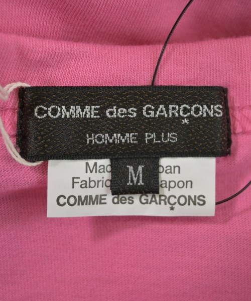 COMME des GARCONS HOMME PLUS（コムデギャルソンオムプリュス）Tシャツ・カットソー ピンク サイズ:M メンズ/2200601338030