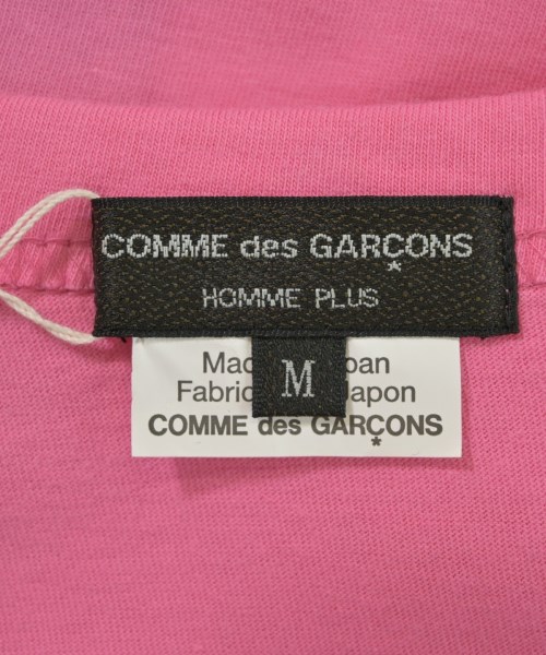 COMME des GARCONS HOMME PLUS（コムデギャルソンオムプリュス）Tシャツ・カットソー ピンク サイズ:M メンズ/2200601338047