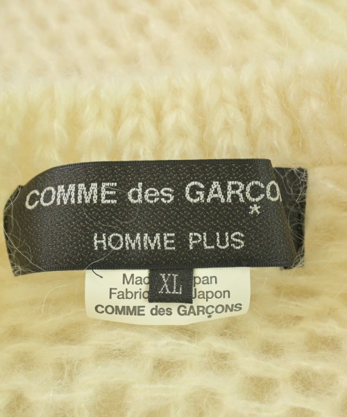 COMME des GARCONS HOMME PLUS（コムデギャルソンオムプリュス）ニット・セーター 白 サイズ:XL メンズ/2200602814021