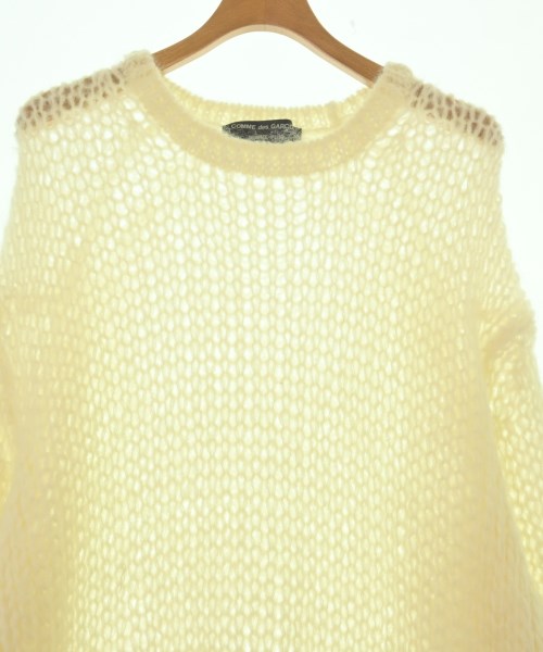 COMME des GARCONS HOMME PLUS（コムデギャルソンオムプリュス）ニット・セーター 白 サイズ:XL メンズ/2200602814021