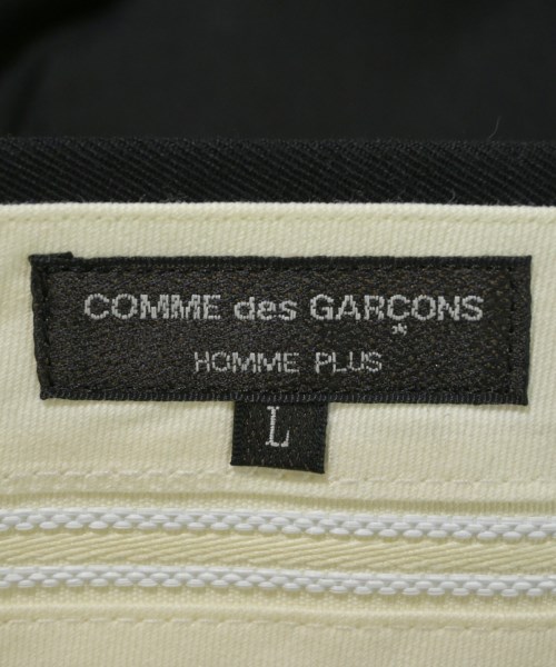 COMME des GARCONS HOMME PLUS（コムデギャルソンオムプリュス）スラックス 黒 サイズ:L メンズ/2200603318115