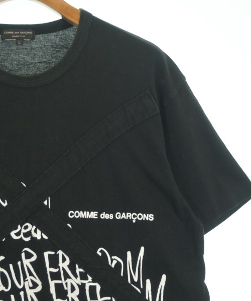 COMME des GARCONS HOMME PLUS（コムデギャルソンオムプリュス）Tシャツ・カットソー 黒 サイズ:L メンズ/2200603560064