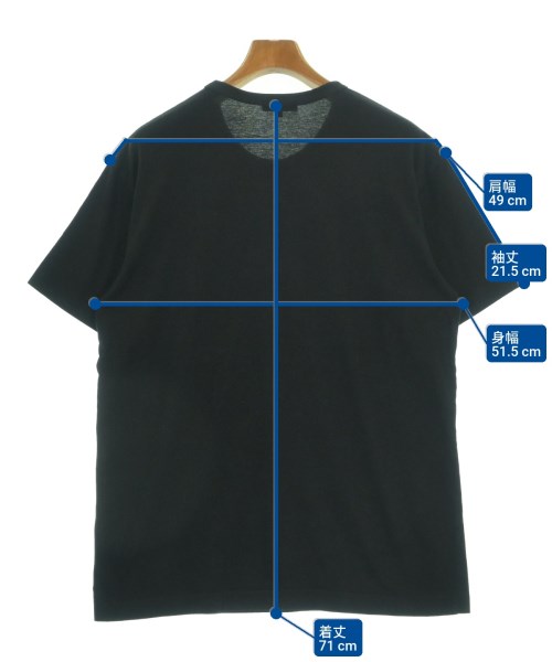 COMME des GARCONS HOMME PLUS（コムデギャルソンオムプリュス）Tシャツ・カットソー 黒 サイズ:L メンズ/2200603560064