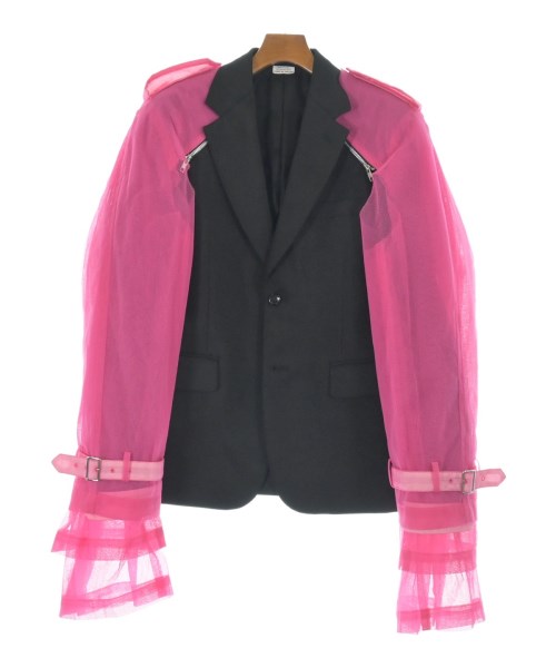 COMME des GARCONS HOMME PLUS(コムデギャルソンオムプリュス)カジュアルジャケット 黒 サイズ:S/2200605929012