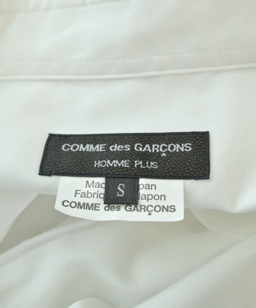 COMME des GARCONS HOMME PLUS（コムデギャルソンオムプリュス）カジュアルシャツ 白 サイズ:S メンズ/2200605646247