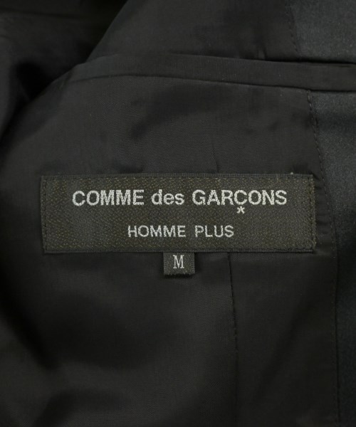 COMME des GARCONS HOMME PLUS（コムデギャルソンオムプリュス）カジュアルジャケット 黒 サイズ:M メンズ/2200607819083