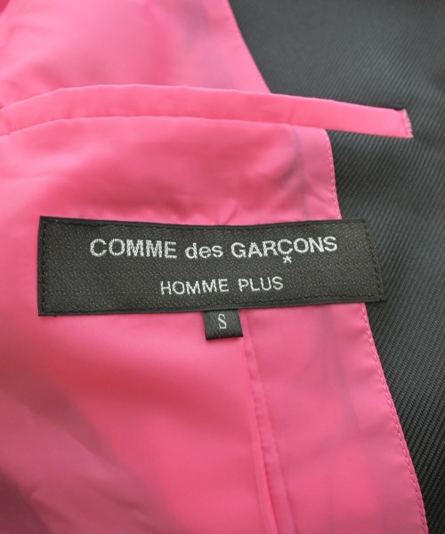 COMME des GARCONS HOMME PLUS（コムデギャルソンオムプリュス）ジャケット 黒 サイズ:S メンズ/2200607819090