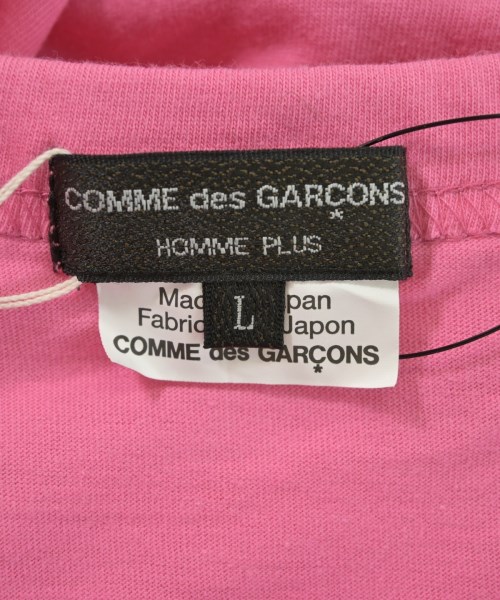 COMME des GARCONS HOMME PLUS（コムデギャルソンオムプリュス）Tシャツ・カットソー ピンク サイズ:L メンズ/2200607819168