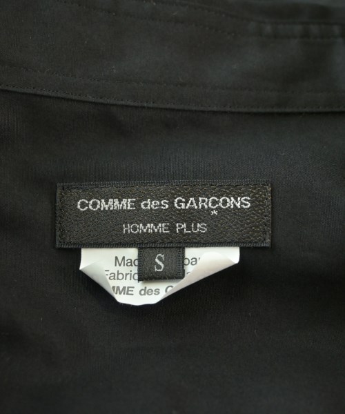 COMME des GARCONS HOMME PLUS（コムデギャルソンオムプリュス）カジュアルシャツ 黒 サイズ:S メンズ/2200605951051