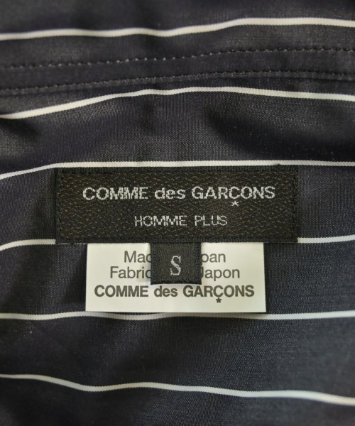 COMME des GARCONS HOMME PLUS（コムデギャルソンオムプリュス）カジュアルシャツ 黒 サイズ:S メンズ/2200605951105