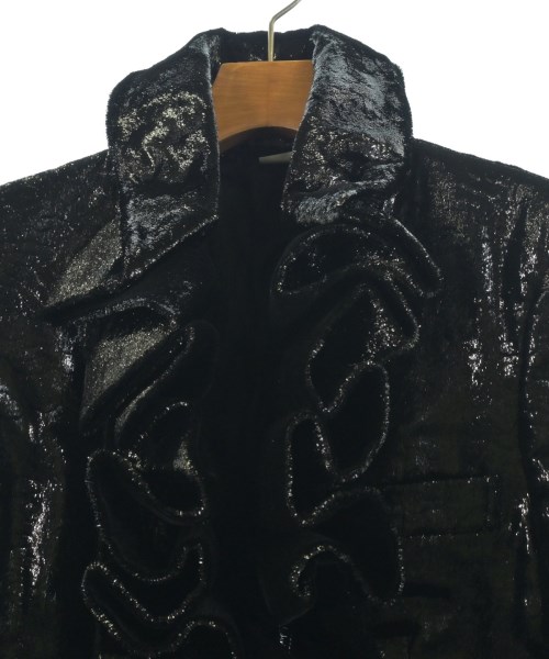 COMME des GARCONS HOMME PLUS（コムデギャルソンオムプリュス）カジュアルジャケット 黒 サイズ:S メンズ/2200608294063