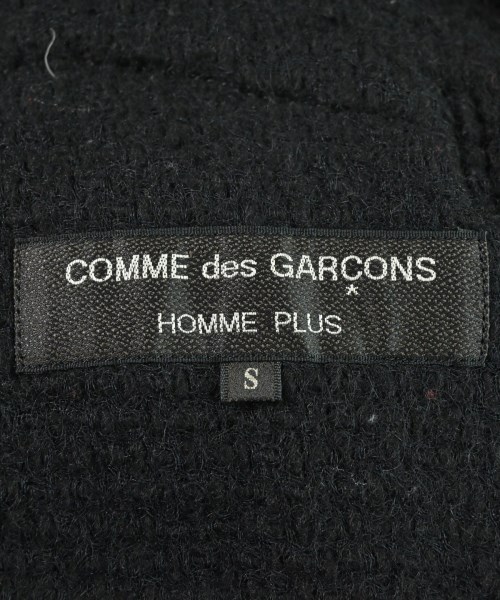 COMME des GARCONS HOMME PLUS（コムデギャルソンオムプリュス）カジュアルジャケット 黒 サイズ:S メンズ/2200608341033