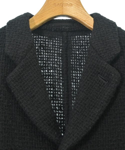 COMME des GARCONS HOMME PLUS（コムデギャルソンオムプリュス）カジュアルジャケット 黒 サイズ:S メンズ/2200608341033