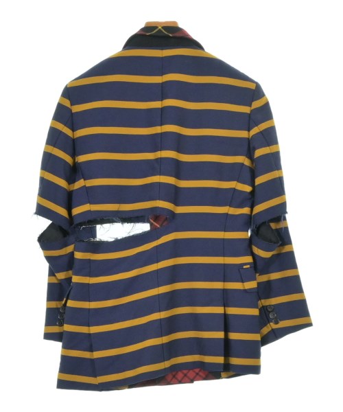 COMME des GARCONS HOMME PLUS（コムデギャルソンオムプリュス）カジュアルジャケット 紺 サイズ:XS メンズ/2200609753040