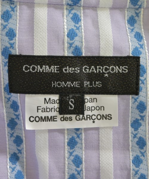 COMME des GARCONS HOMME PLUS（コムデギャルソンオムプリュス）カジュアルシャツ 紫 サイズ:S メンズ/2200562539118