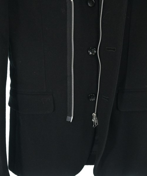 COMME des GARCONS HOMME PLUS（コムデギャルソンオムプリュス）カジュアルジャケット 黒 サイズ:S メンズ/2200566562020