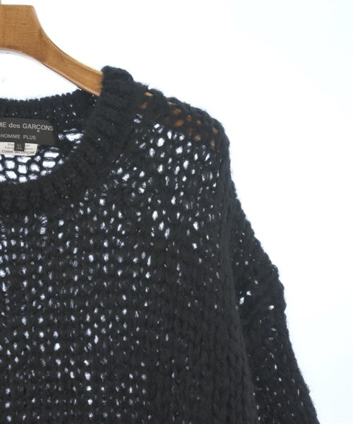 COMME des GARCONS HOMME PLUS（コムデギャルソンオムプリュス）ニット・セーター 黒 サイズ:XL メンズ/2200572795030