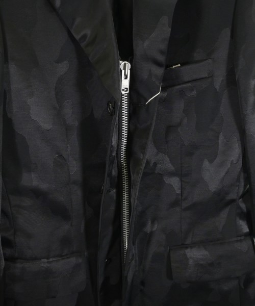 COMME des GARCONS HOMME PLUS（コムデギャルソンオムプリュス）カジュアルジャケット 黒 サイズ:M メンズ/2200572795177