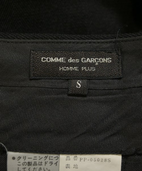 COMME des GARCONS HOMME PLUS（コムデギャルソンオムプリュス）スラックス 黒 サイズ:S メンズ/2200672732195